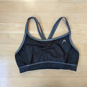 Sports Bra Gray Black